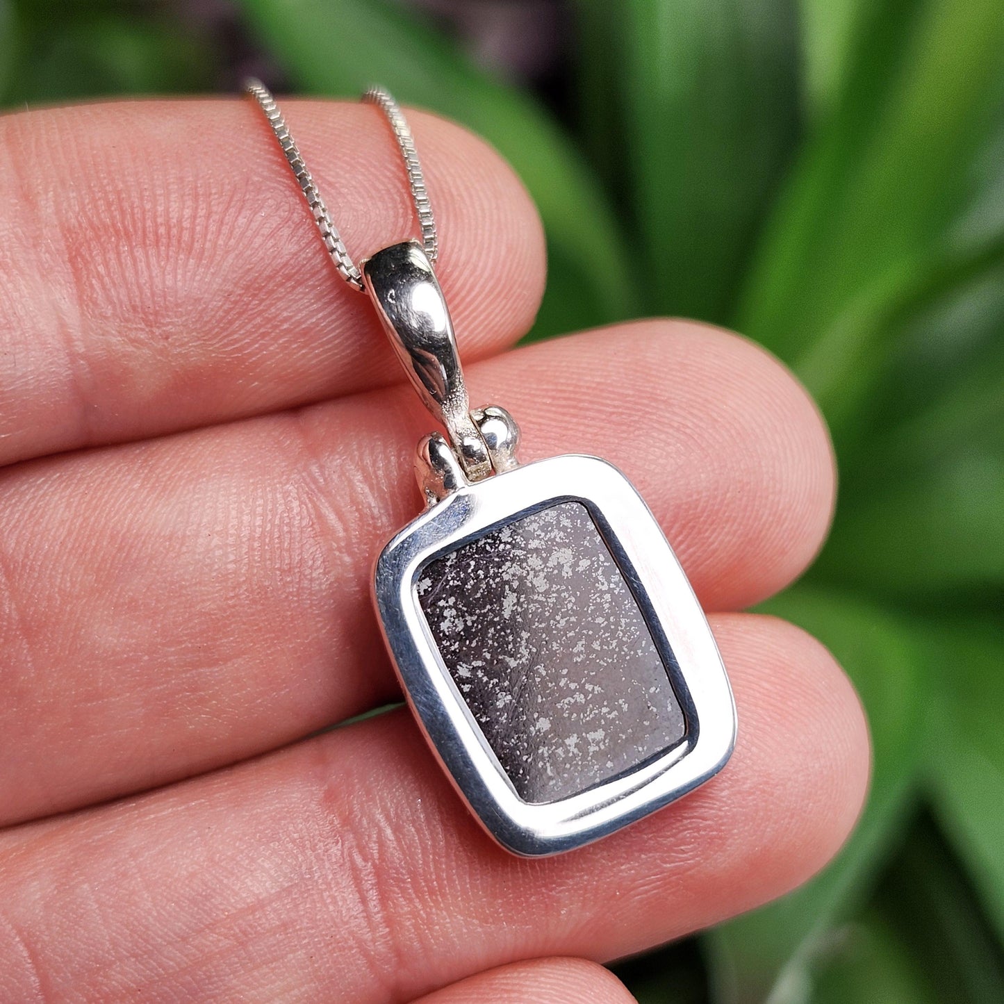 Gel Sugilite Pendant, Sterling Silver Sugilite Necklace