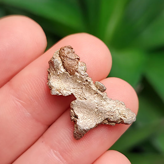 Native Silver Nugget 4.2g, Michigan "Halfbreed" Native Silver & Copper Ore