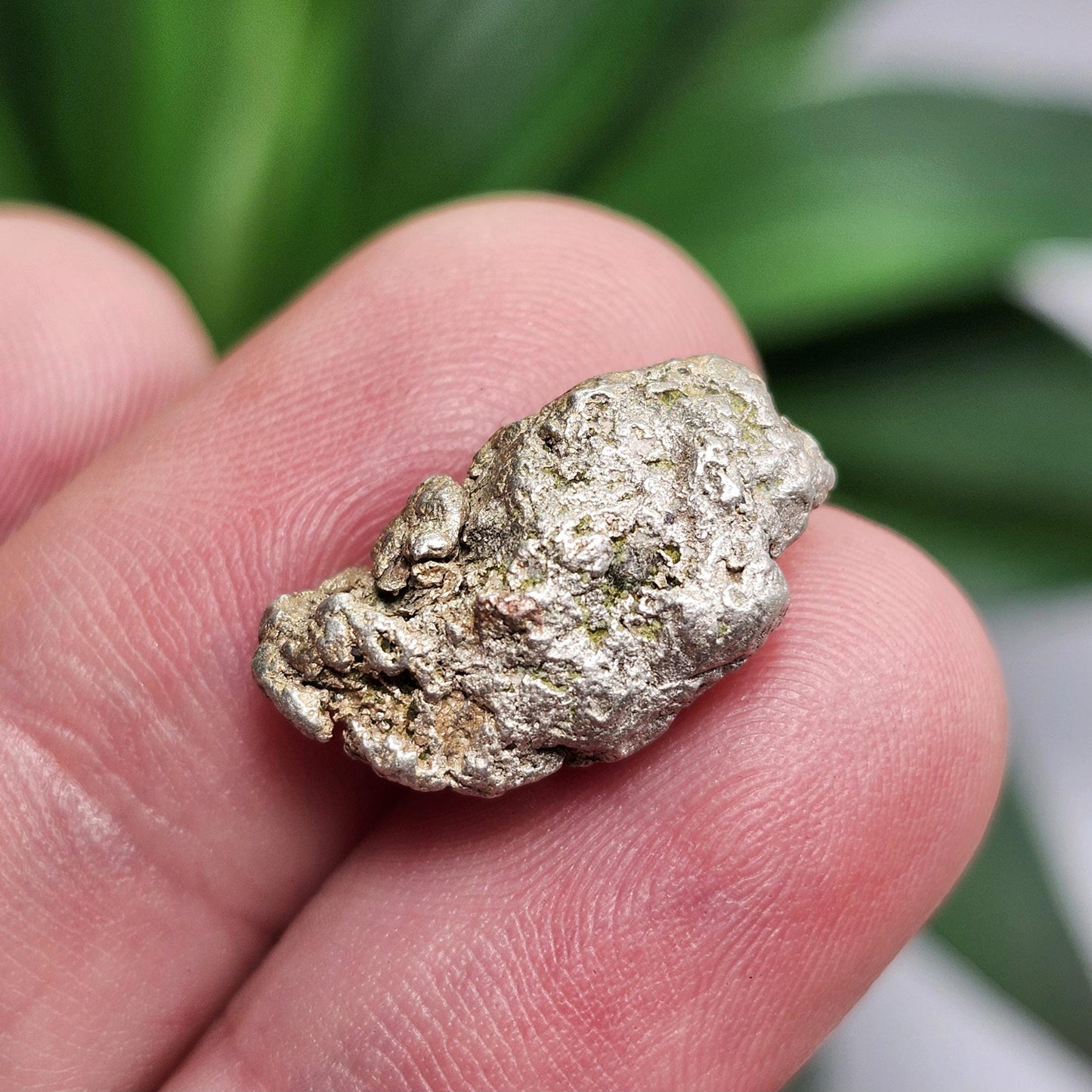 Native Silver Nugget 3.8g, Michigan "Halfbreed" Silver Ore