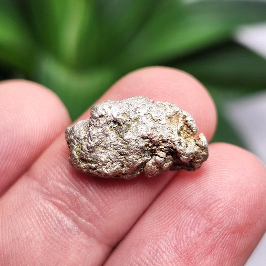 Native Silver Nugget 3.8g, Michigan "Halfbreed" Silver Ore