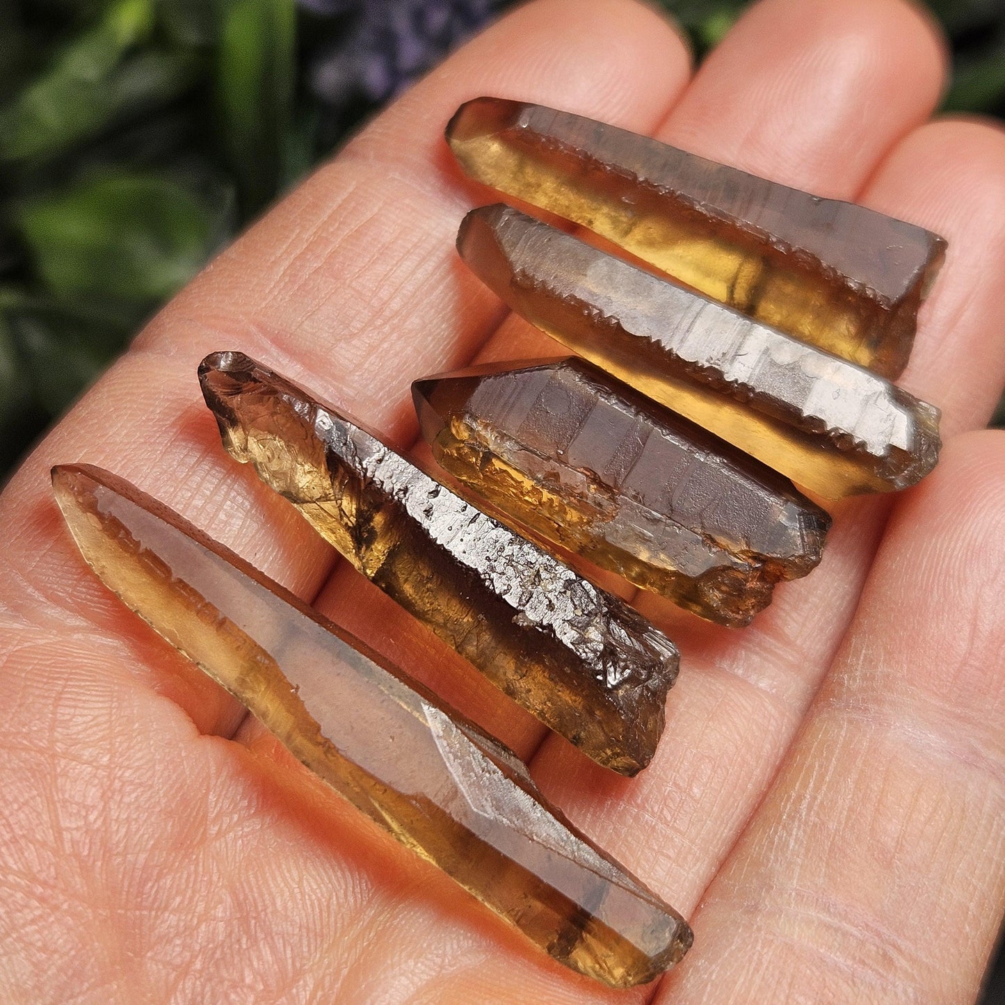 Smoky Citrine Crystal, Natural Raw Congo Citrine Point