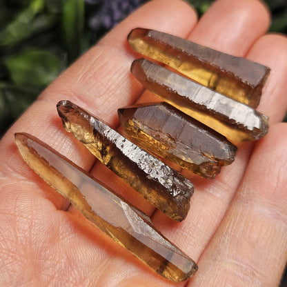 Smoky Citrine Crystal, Natural Raw Congo Citrine Point