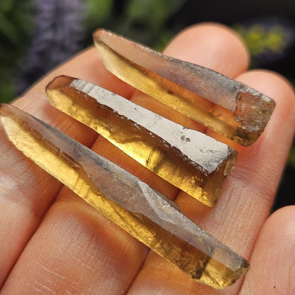 Smoky Citrine Crystal, Natural Raw Congo Citrine Point