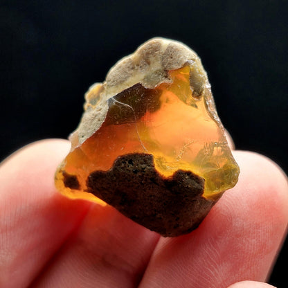 Raw Opal Specimen 5.58g, Welo Opal Crystal from Ethiopia