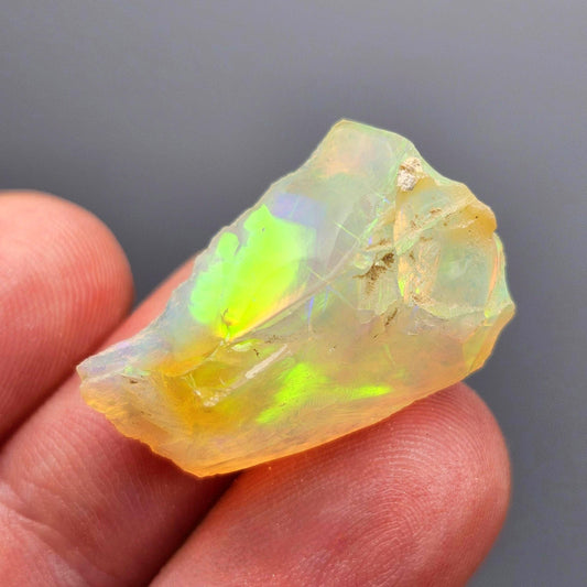 AAA Rainbow Opal 3.1g, Ethiopian Opal Gemstone
