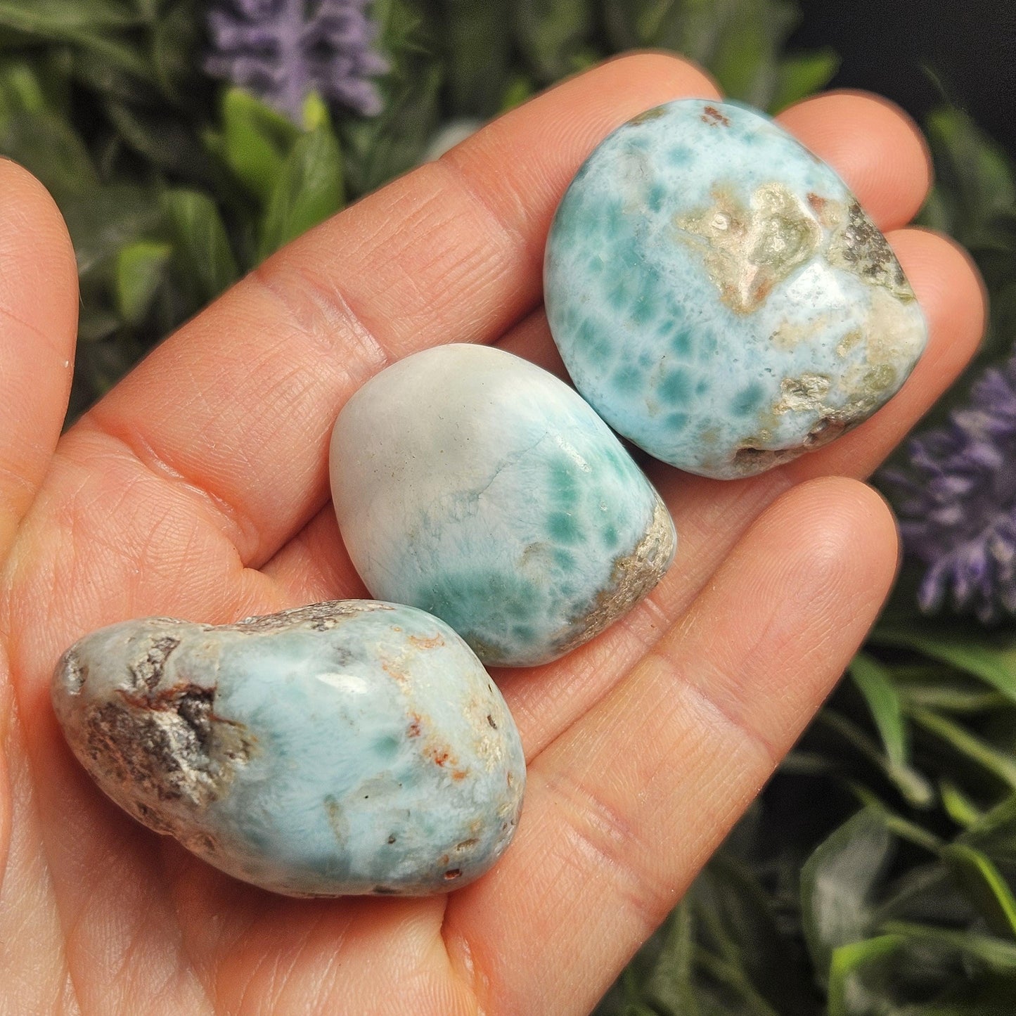 Larimar Tumbled Stone, 1