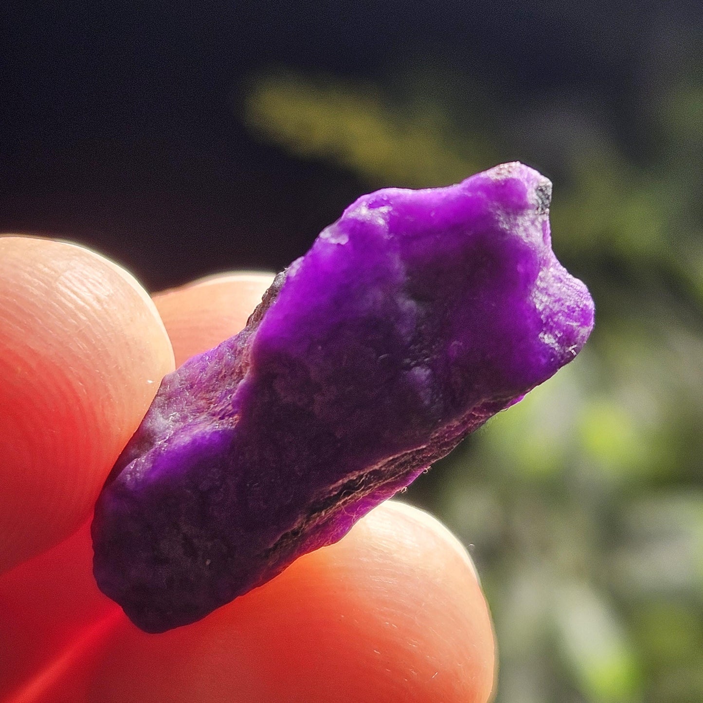 Gel Sugilite Crystal 3.3g, Raw South African Sugilite Stone Specimen