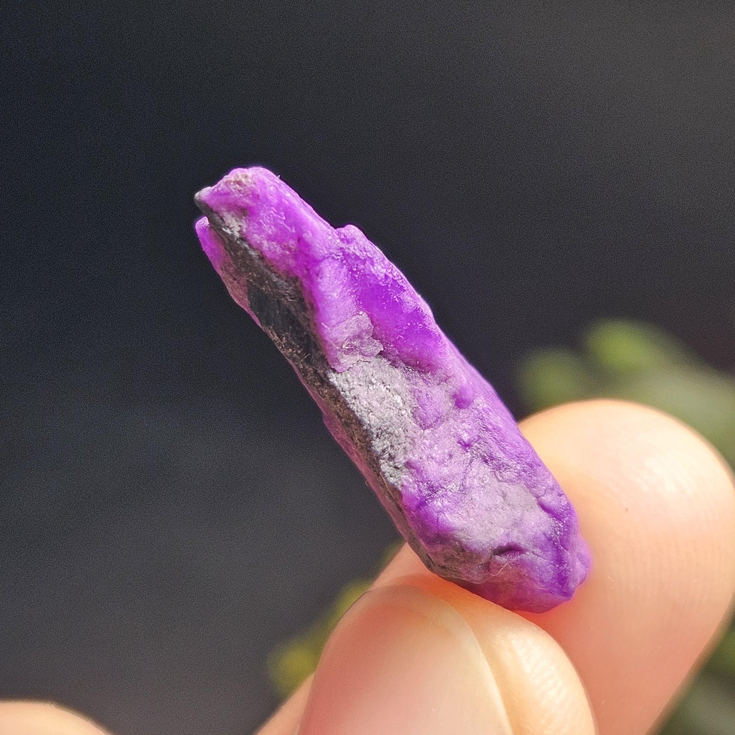 Gel Sugilite Crystal 3.3g, Raw South African Sugilite Stone Specimen