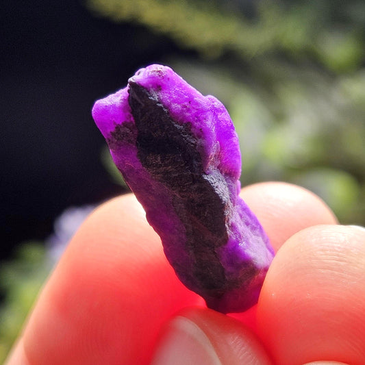 Gel Sugilite Crystal 3.3g, Raw South African Sugilite Stone Specimen