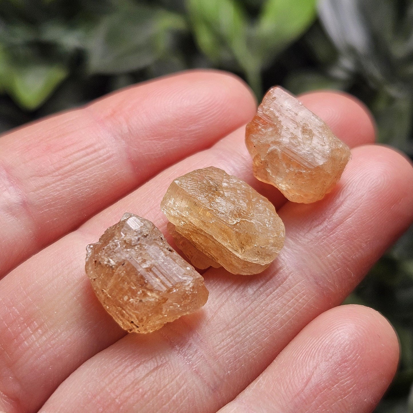 Etched Golden Topaz Crystal 2