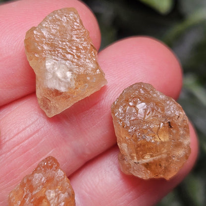 Etched Golden Topaz Crystal 2