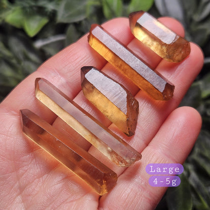 Natural Congo Citrine Crystal, Raw Smoky Citrine Quartz
