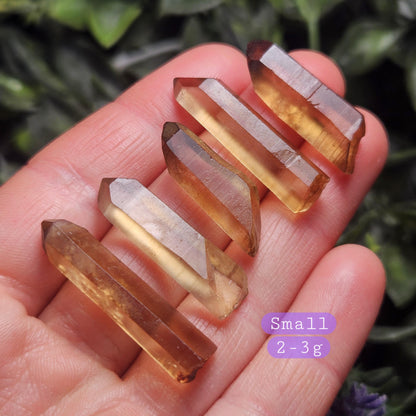 Natural Congo Citrine Crystal, Raw Smoky Citrine Quartz