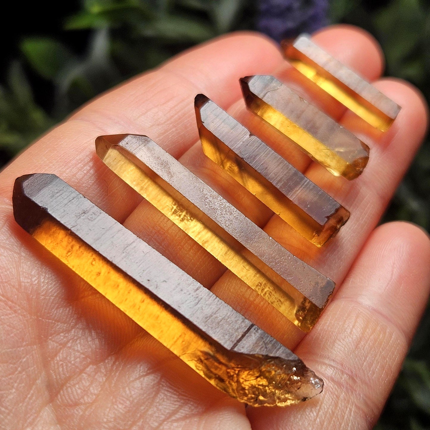 Natural Congo Citrine Crystal, Raw Smoky Citrine Quartz