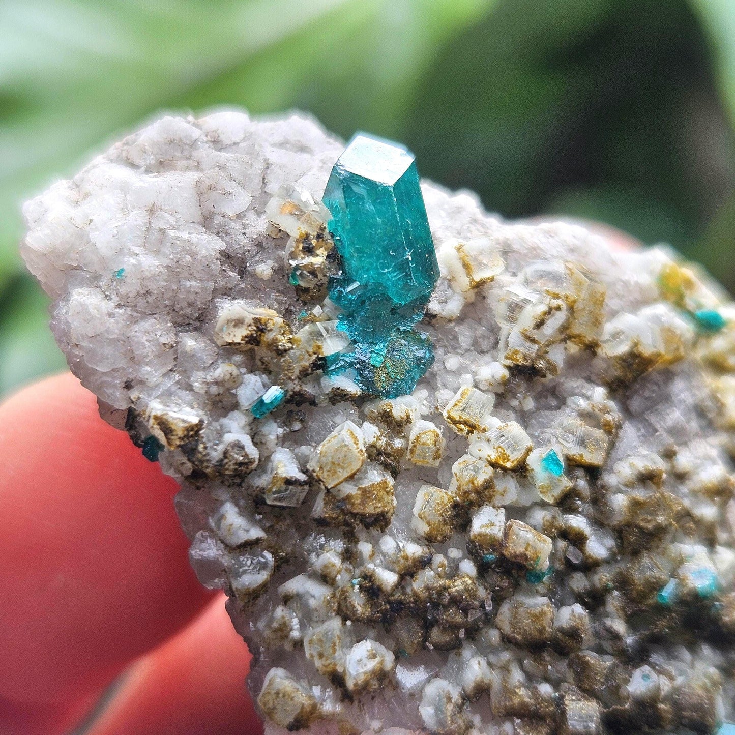 Dioptase Crystal Specimen 27.9g, Raw Green Dioptase Stone Cluster