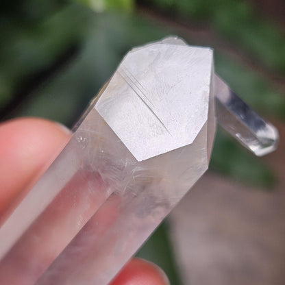 Blue Smoke Quartz Crystal 62g, Colombian Blue Needle Specimen