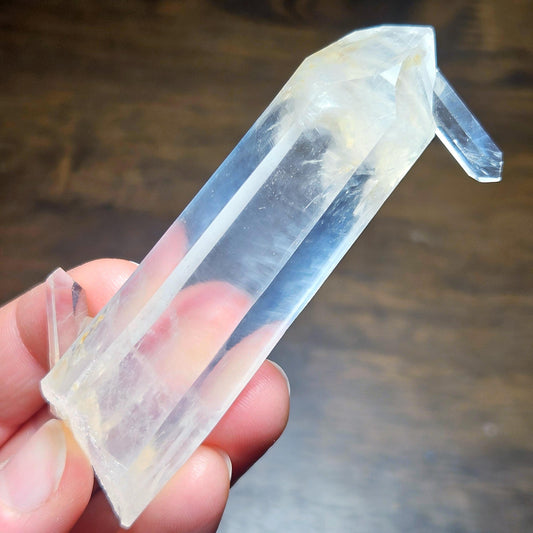 Blue Smoke Quartz Crystal 62g, Colombian Blue Needle Specimen