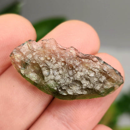 Poison Green Moldavite 2.09g, Authentic Moldavite Crystal Specimen