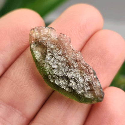 Poison Green Moldavite 2.09g, Authentic Moldavite Crystal Specimen