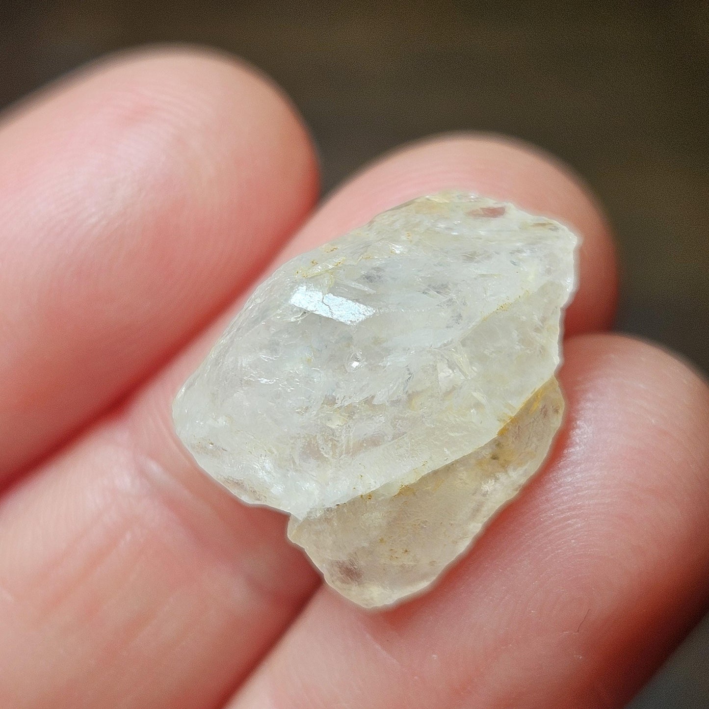 Phenacite Crystal from Nigeria 3.3g, Raw Phenakite Stone Specimen