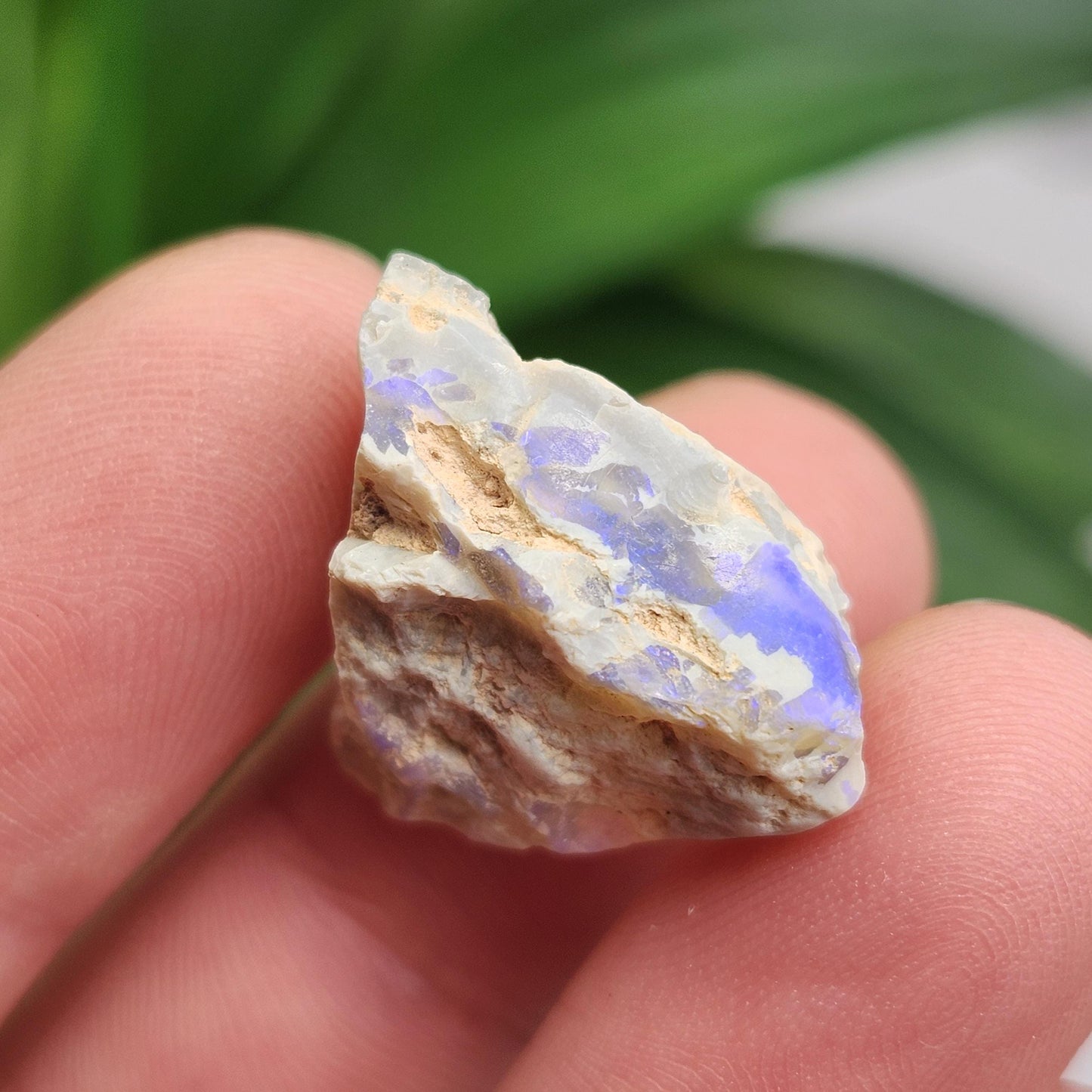 Australian Blue Opal from Lightning Ridge 2.83g, Opal Crystal Specimen from Australia
