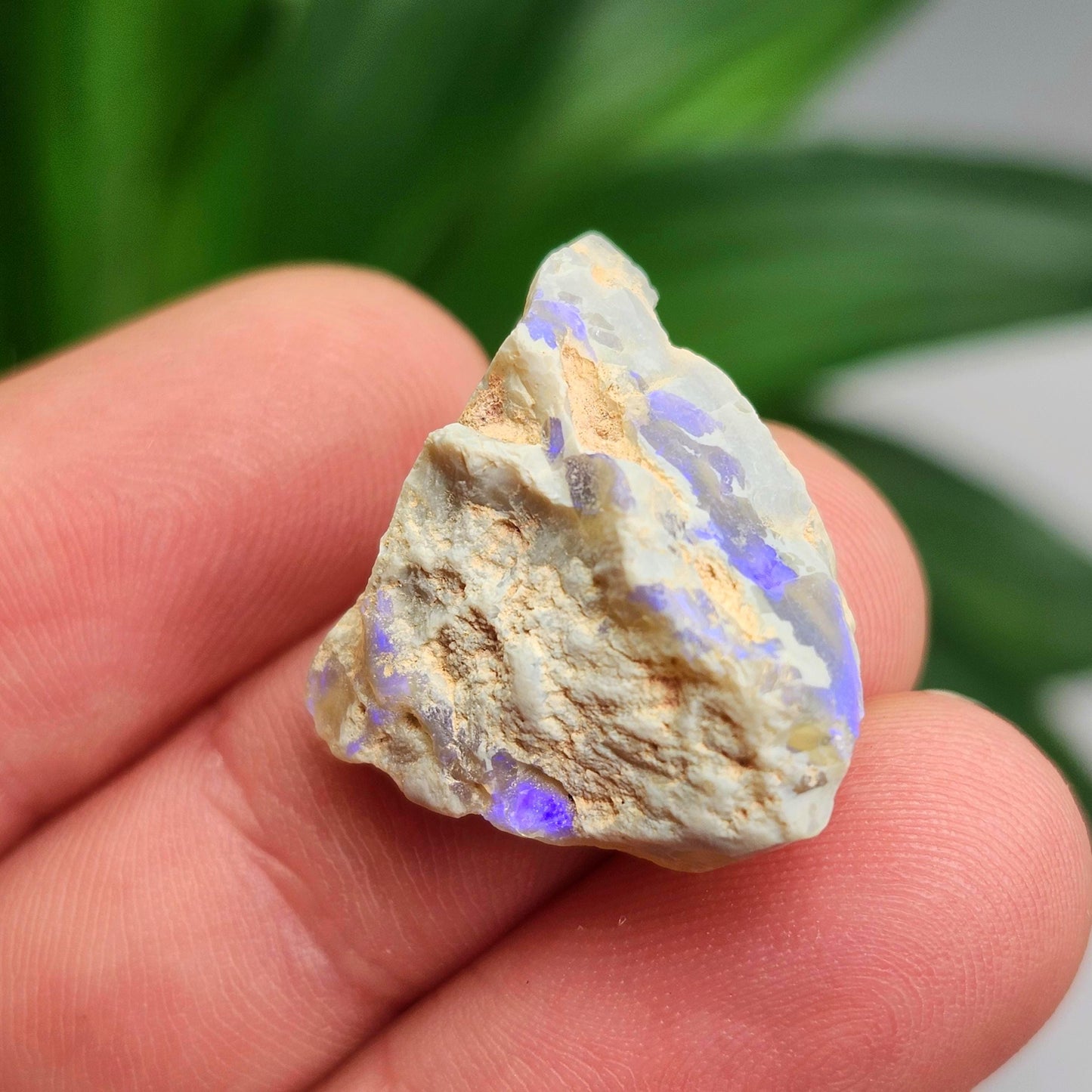 Australian Blue Opal from Lightning Ridge 2.83g, Opal Crystal Specimen from Australia