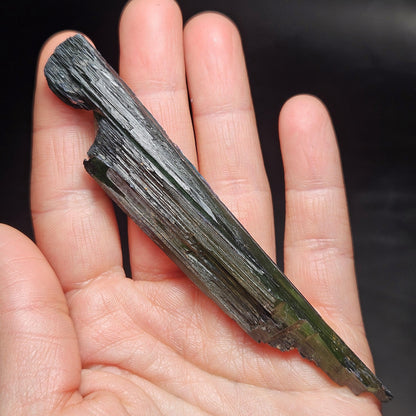 Vivianite Crystal 24.25g, Terminated Vivianite Blade Specimen from Brazil