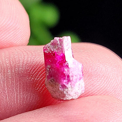Bixbite Crystal, Terminated Red Beryl Crystal from Utah 1.9ct, Red Emerald Bixbite Gem