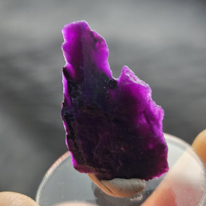 Gel Sugilite Crystal 1.18g, Raw South African Sugilite Stone Specimen