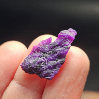Gel Sugilite Crystal 1.18g, Raw South African Sugilite Stone Specimen