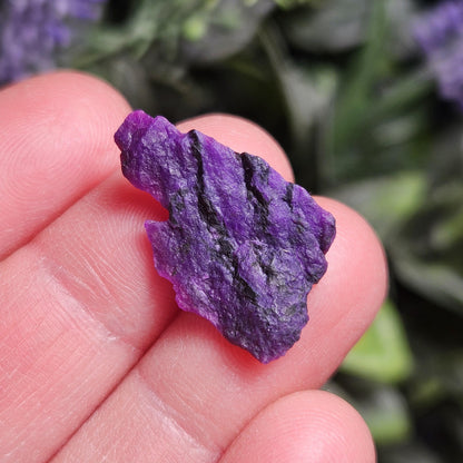 Gel Sugilite Crystal 1.18g, Raw South African Sugilite Stone Specimen