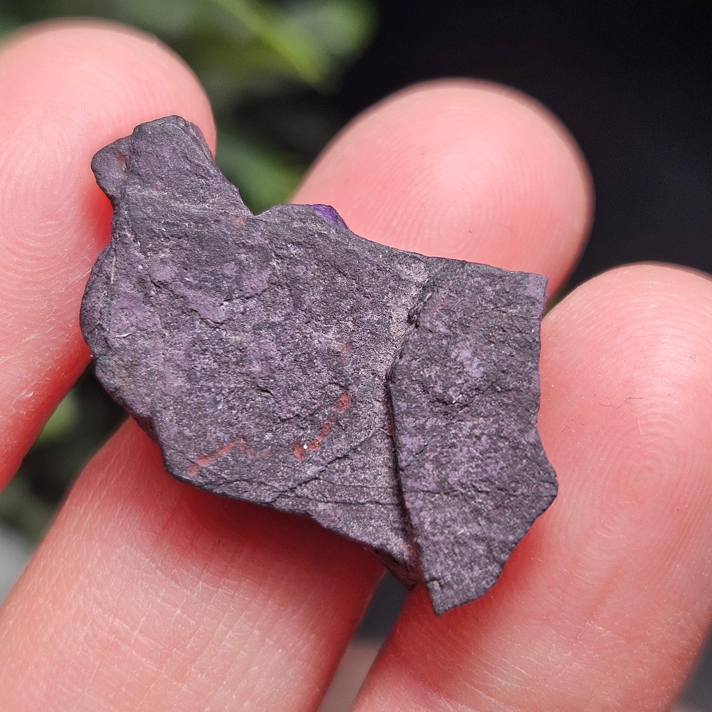 Sugilite Crystal 5.8g, Raw South African Purple Sugilite Stone