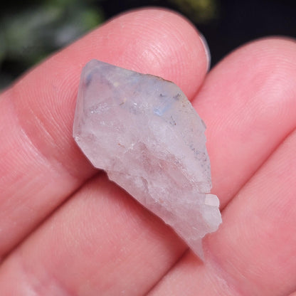 Papagoite Quartz Crystal 2.6g, Raw Terminated Stone from South Africa