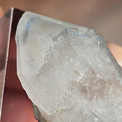 Papagoite Quartz Crystal 2.6g, Raw Terminated Stone from South Africa