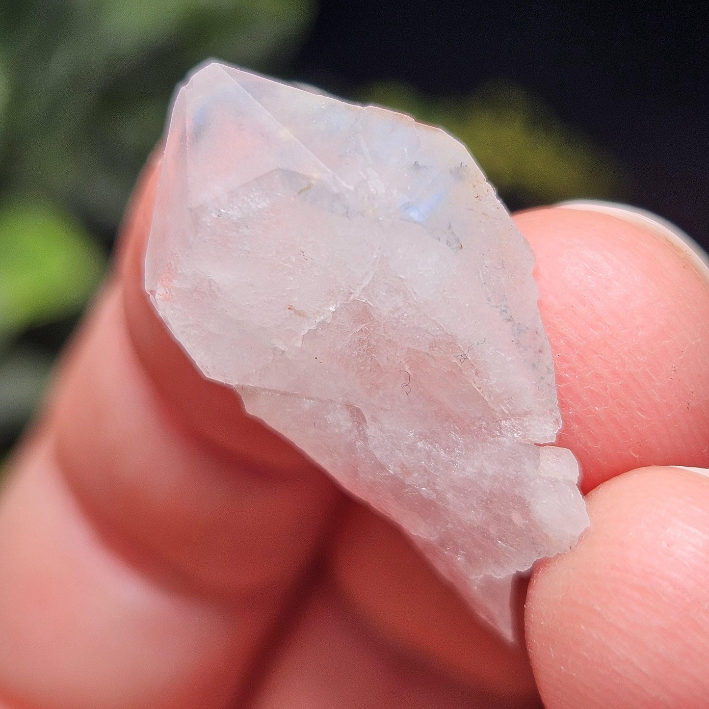 Papagoite Quartz Crystal 2.6g, Raw Terminated Stone from South Africa