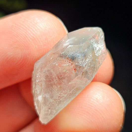 Ajoite Quartz Crystal 3.23g