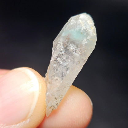 Ajoite Quartz Crystal 2.04g