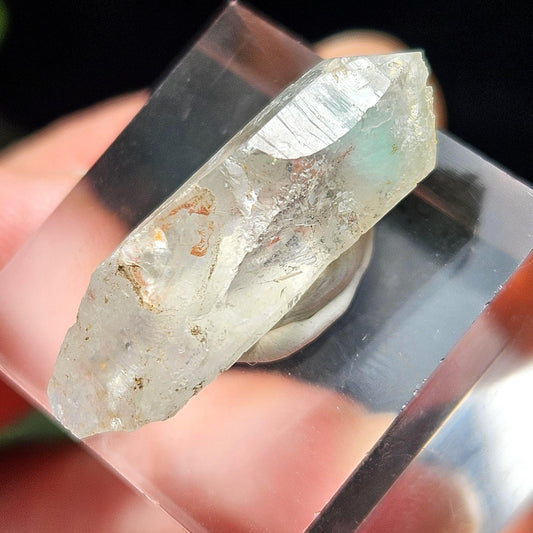 Ajoite Quartz Crystal 2.04g