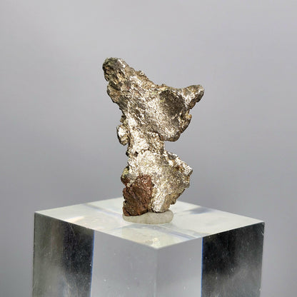 Native Silver Nugget 4.2g, Michigan "Halfbreed" Native Silver & Copper Ore