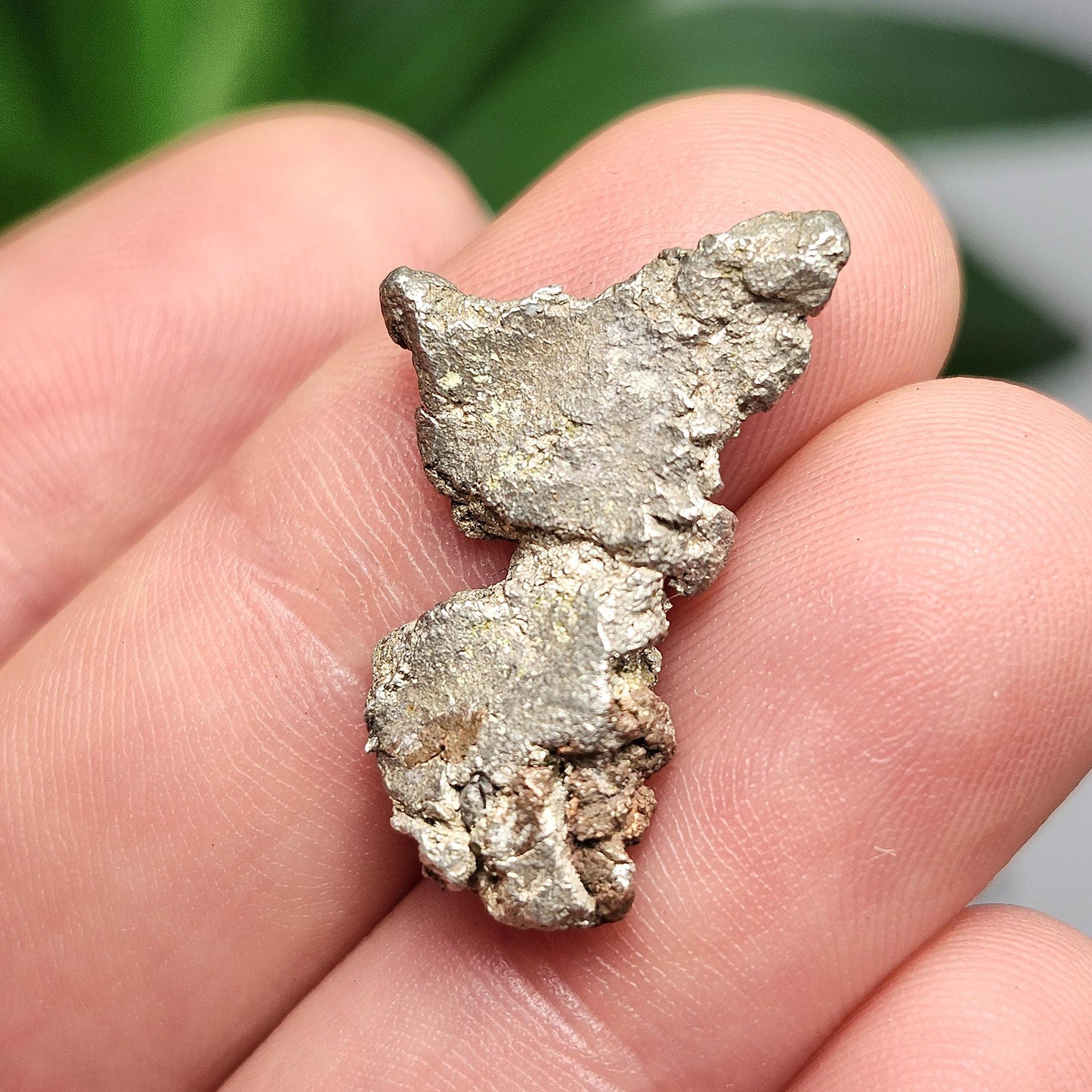 Native Silver Nugget 4.2g, Michigan "Halfbreed" Native Silver & Copper Ore