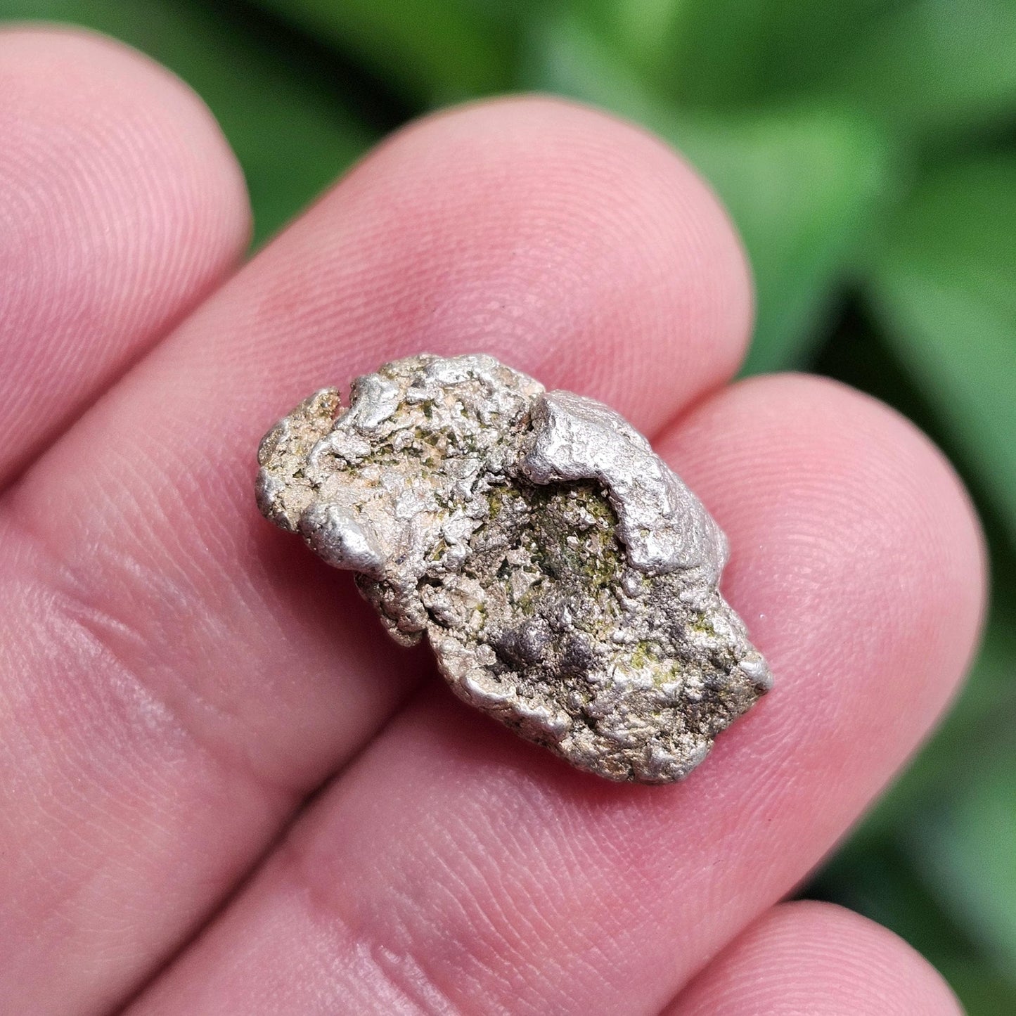 Native Silver Nugget 3.8g, Michigan "Halfbreed" Silver Ore