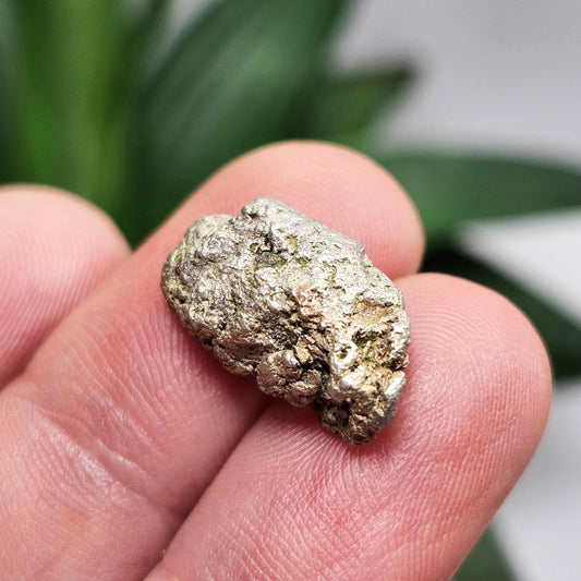 Native Silver Nugget 3.8g, Michigan "Halfbreed" Silver Ore