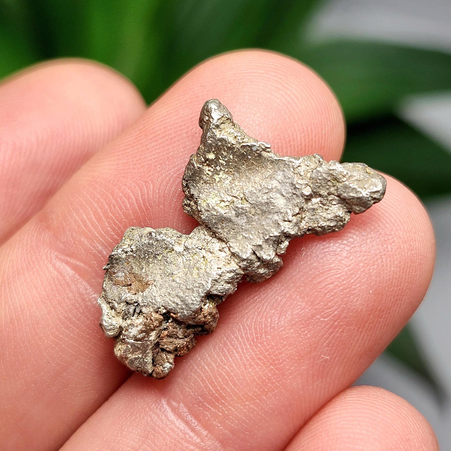 Native Silver Nugget 4.2g, Michigan "Halfbreed" Native Silver & Copper Ore