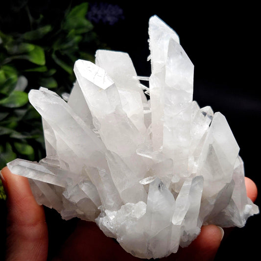 Arkansas Quartz Crystal Cluster 467g, Spiky Self