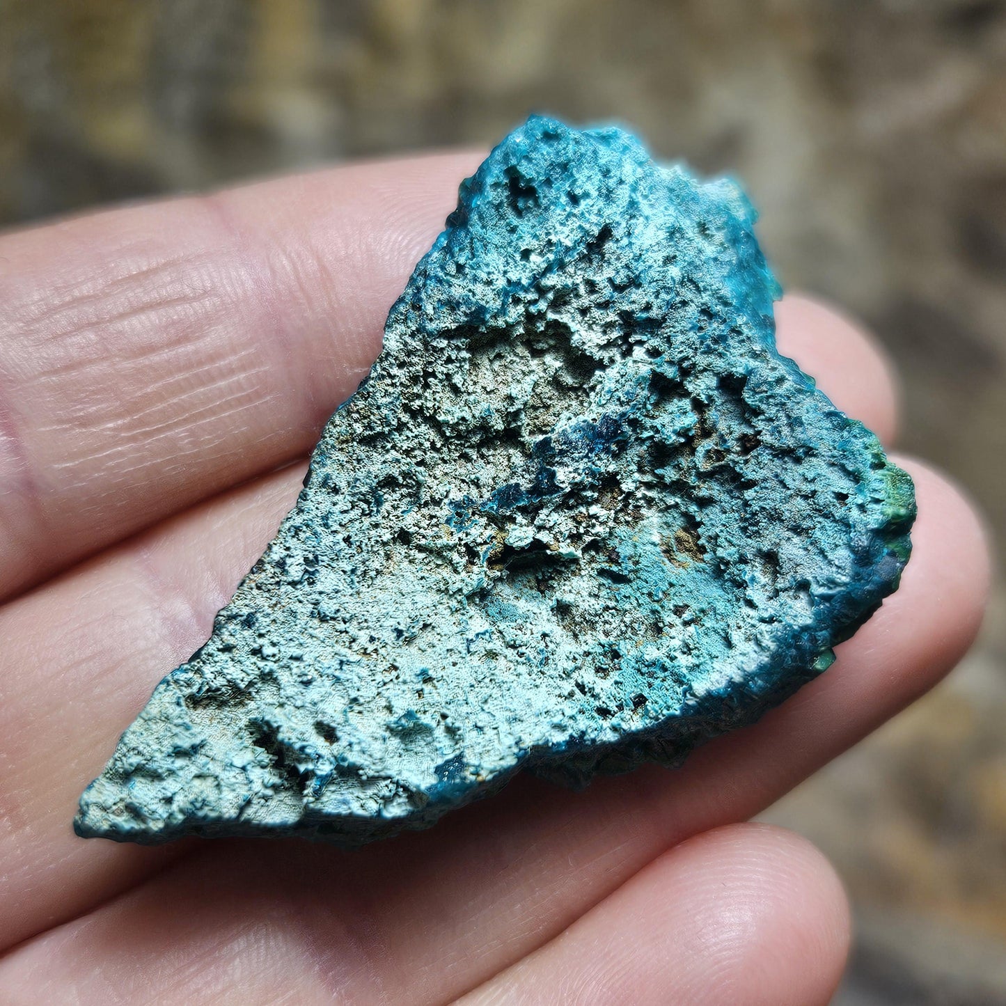 Dioptase Crystal Cluster 18.4g, Raw Dioptase Stone Specimen from Congo