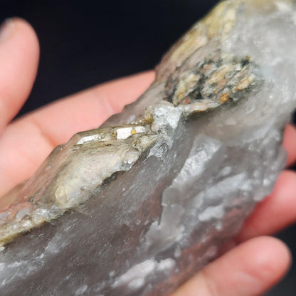 ELESTIAL Garden Quartz Crystal Cluster 295g, Brazilian Scenic Lodolite Specimen