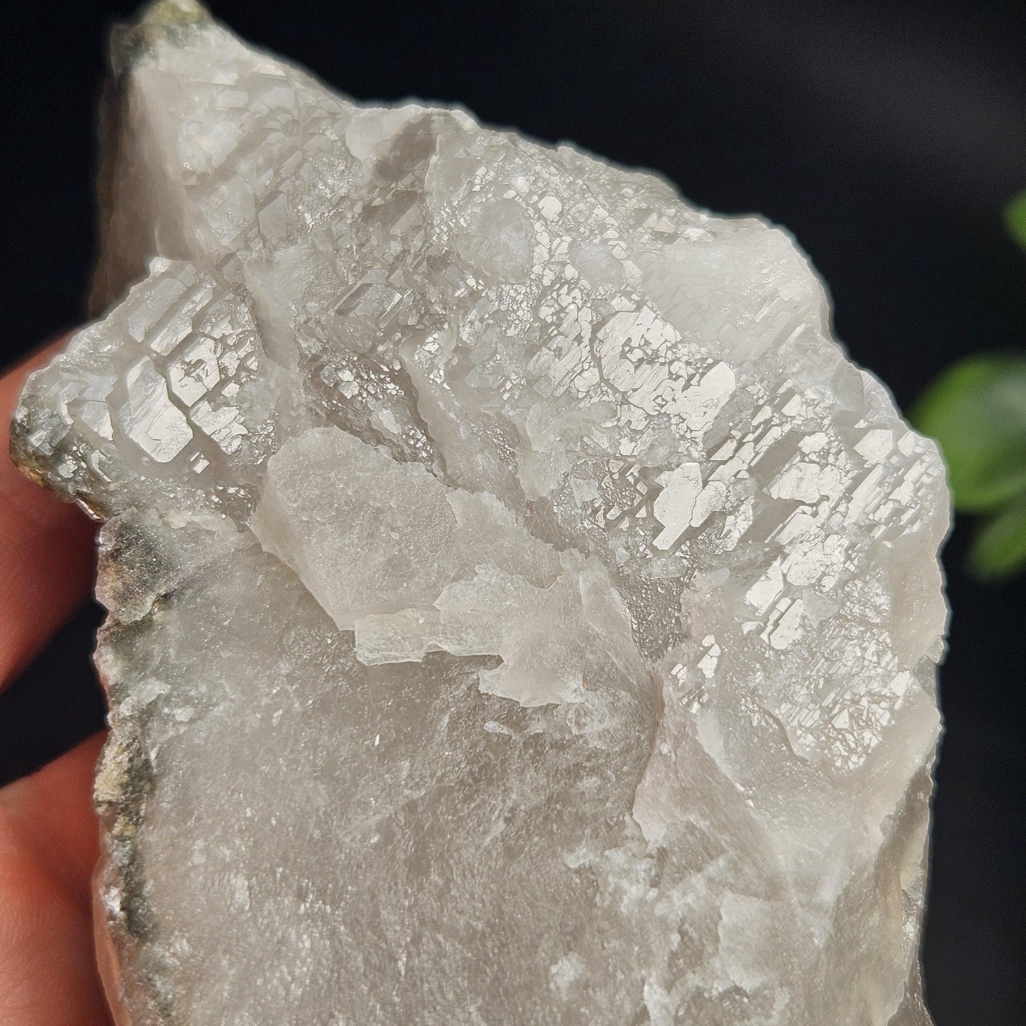 ELESTIAL Garden Quartz Crystal Cluster 295g, Brazilian Scenic Lodolite Specimen