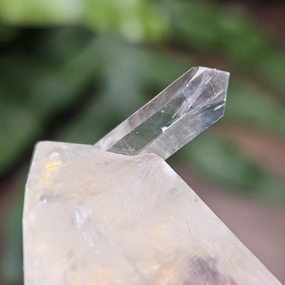 Blue Smoke Quartz Crystal 62g, Colombian Blue Needle Specimen