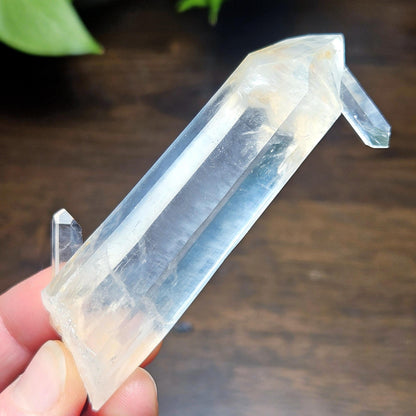 Blue Smoke Quartz Crystal 62g, Colombian Blue Needle Specimen