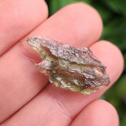Moldavite Specimen 1.33g, Authentic Moldavite Crystal from Czech Republic